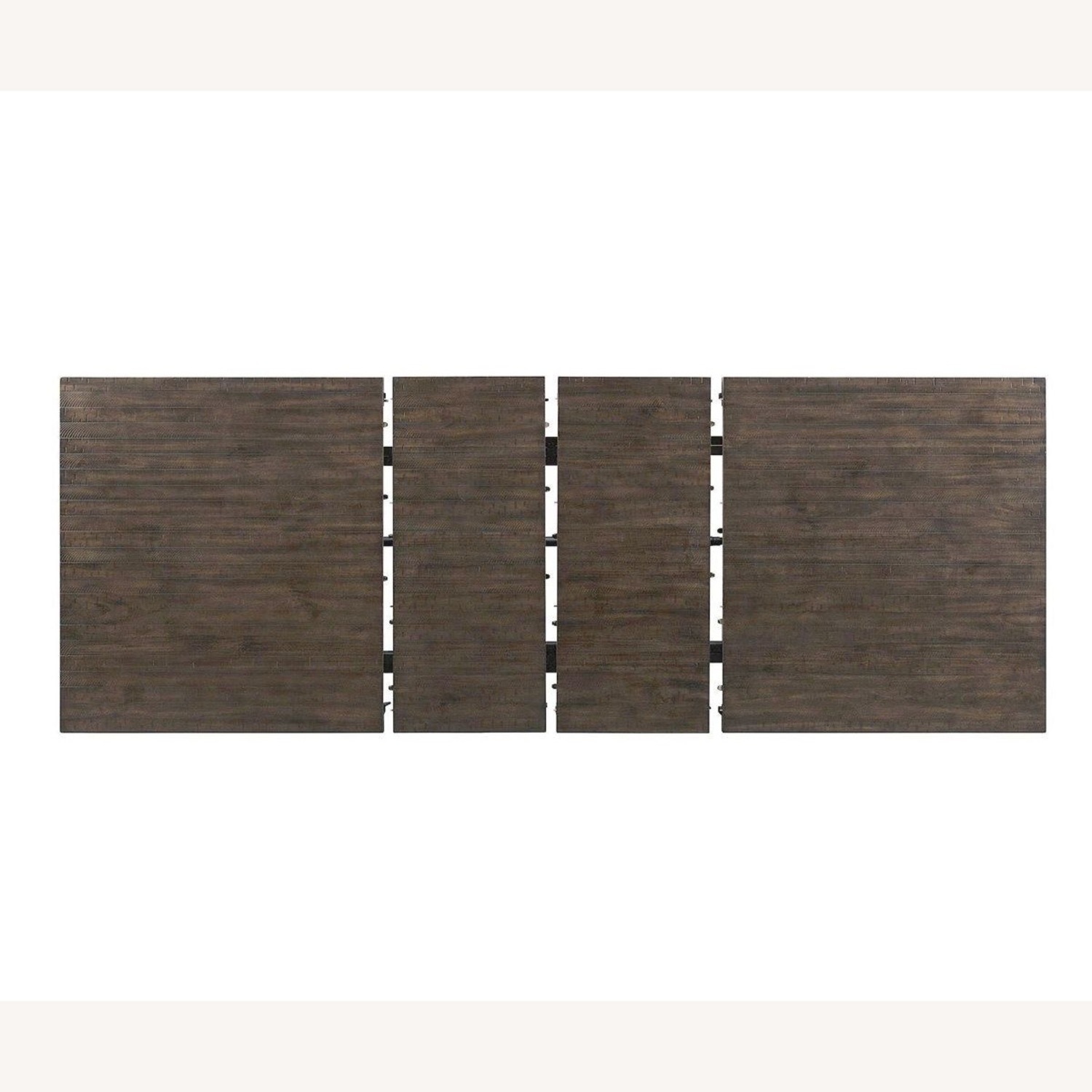 Birch Lane Dark Brown Wood Dining Table - image-6