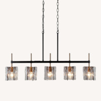Bed Bath & Beyond Black Metal Ceiling Lamp