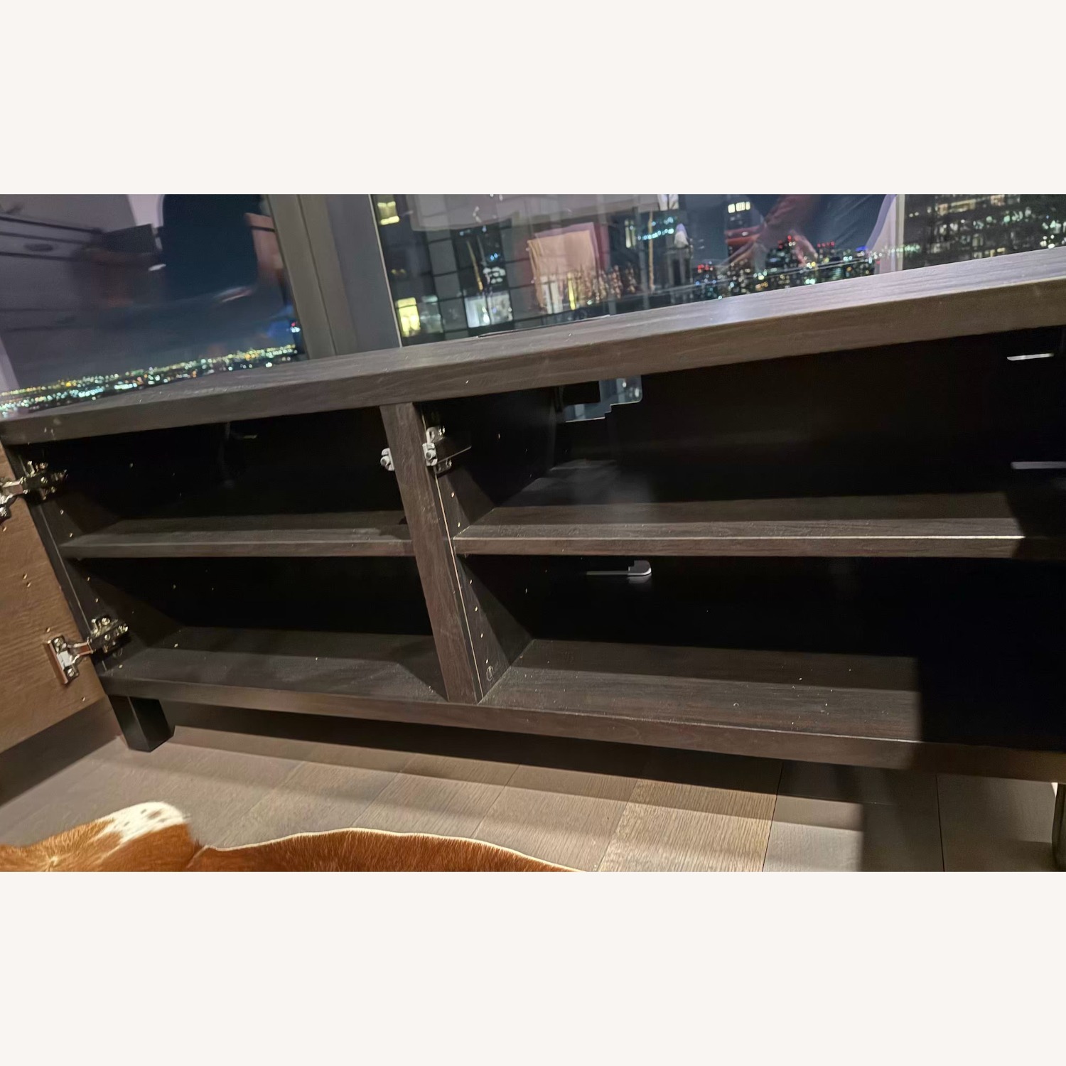 IKEA Bestå Dark Brown Wood TV Cabinet - image-3