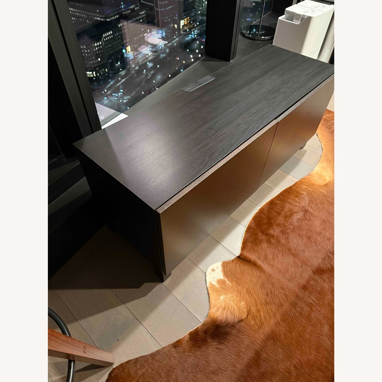 IKEA Bestå Dark Brown Wood TV Cabinet - image-6