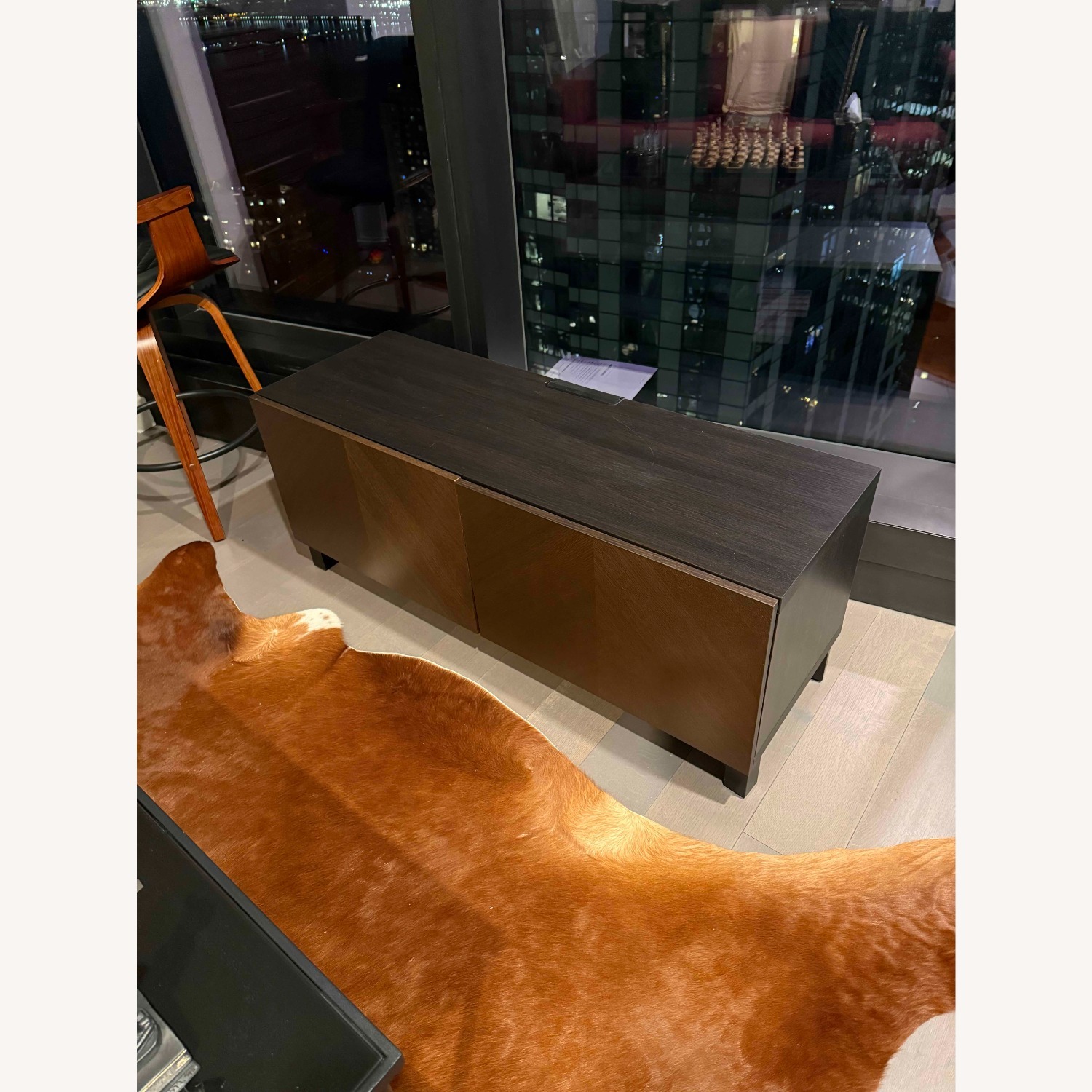 IKEA Bestå Dark Brown Wood TV Cabinet - image-2