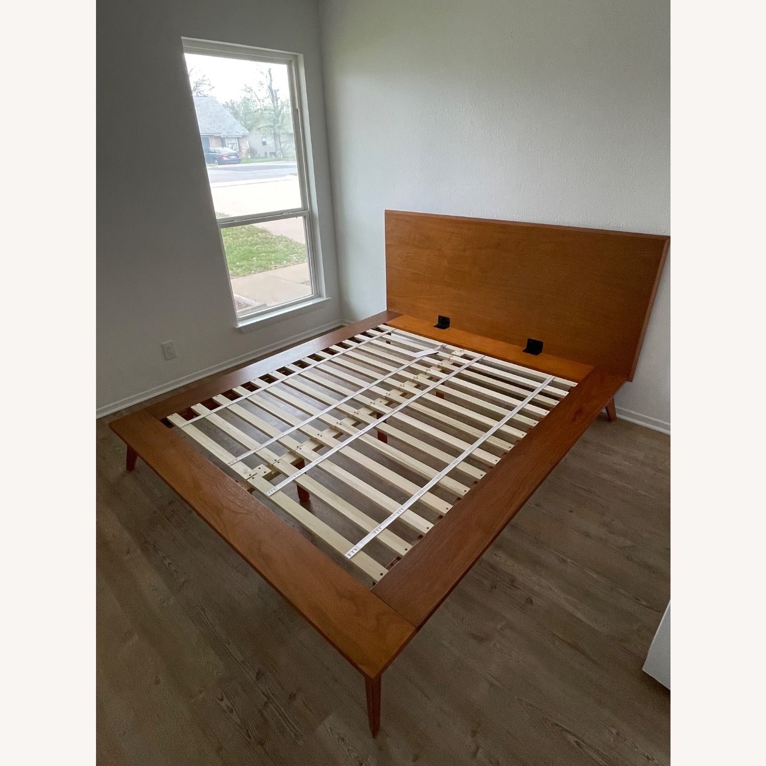 West Elm Mid-Century Platform Bed Queen - image-5