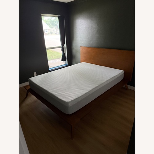 Used West Elm Mid-Century Platform Bed Queen for sale on AptDeco
