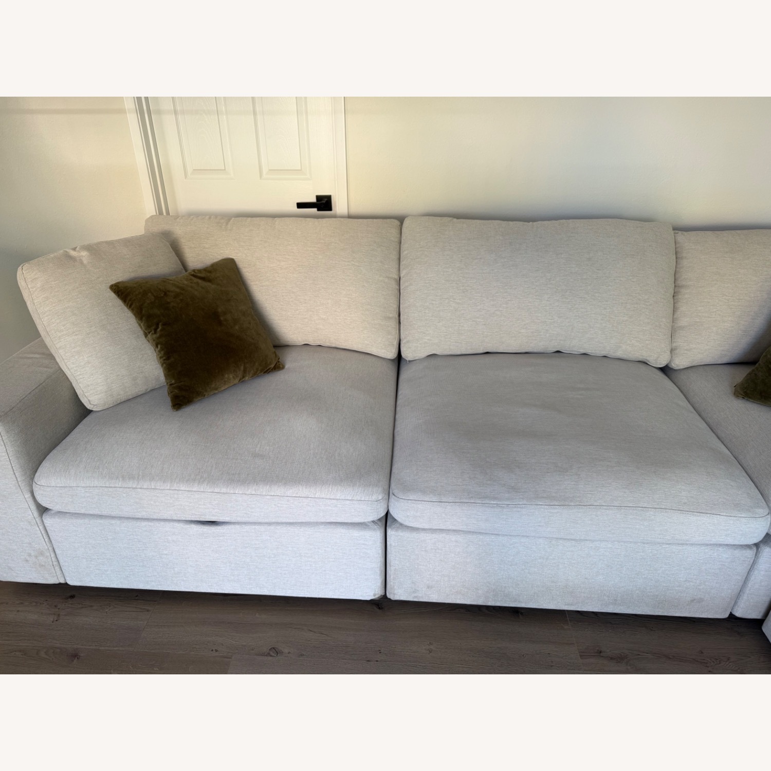 Seventh Avenue Natural 3+ Piece Sectional - image-4