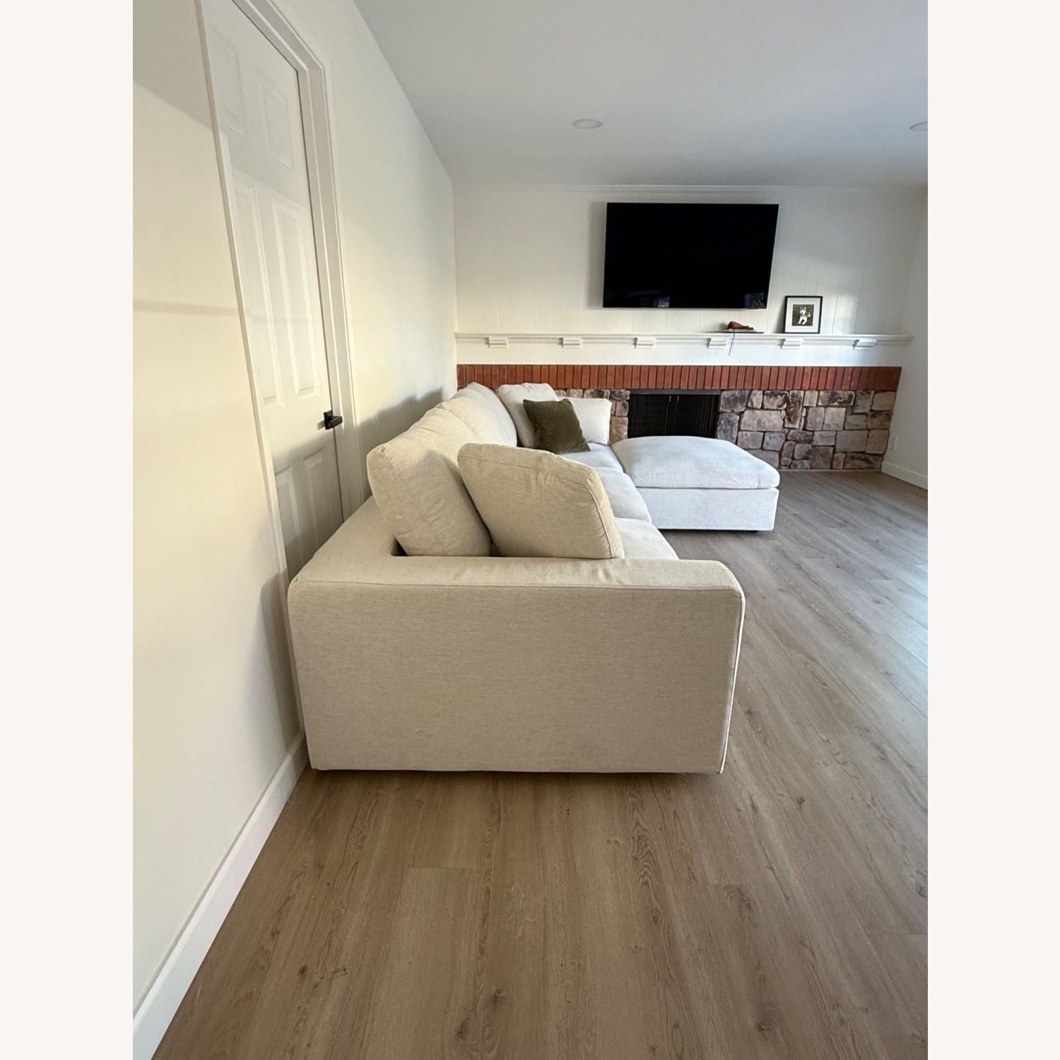 Seventh Avenue Natural 3+ Piece Sectional - image-2