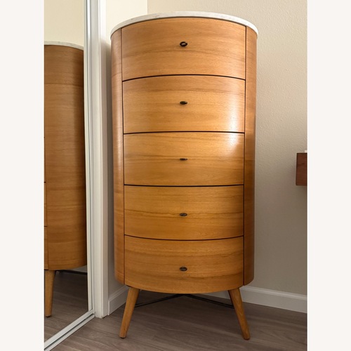 Used West Elm Penelope Natural Wood Dresser for sale on AptDeco