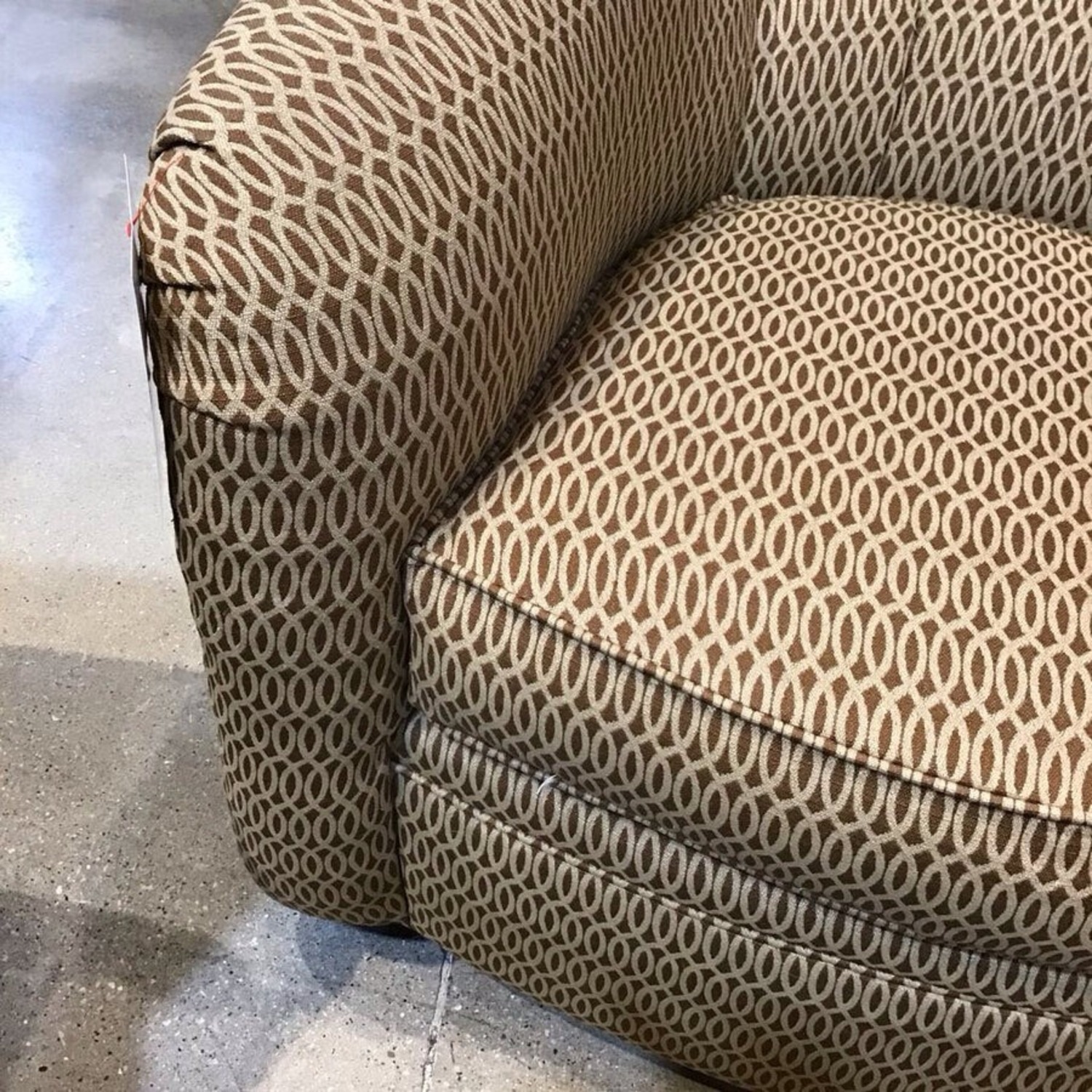 Vanguard Furniture Custom Patterned Swivel Chair - image-6