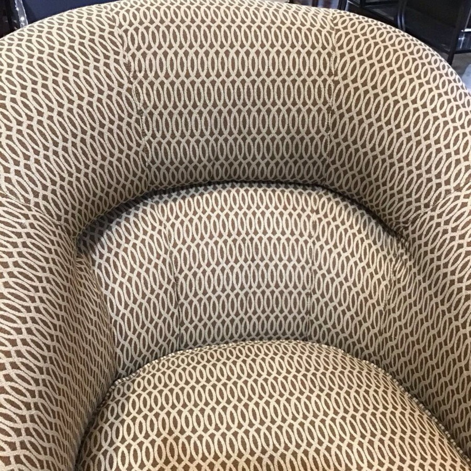Vanguard Furniture Custom Patterned Swivel Chair - image-5