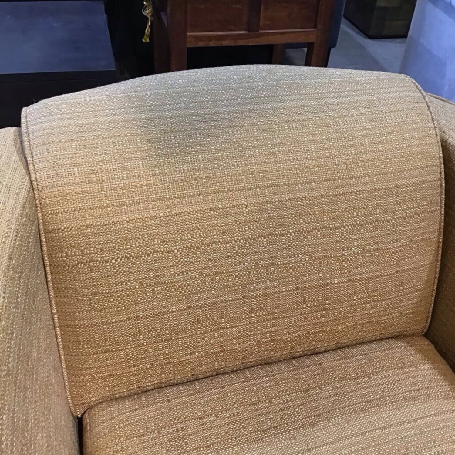 Performance Fabric Swivel Glider Chair - image-5