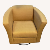 Performance Fabric Swivel Glider Chair