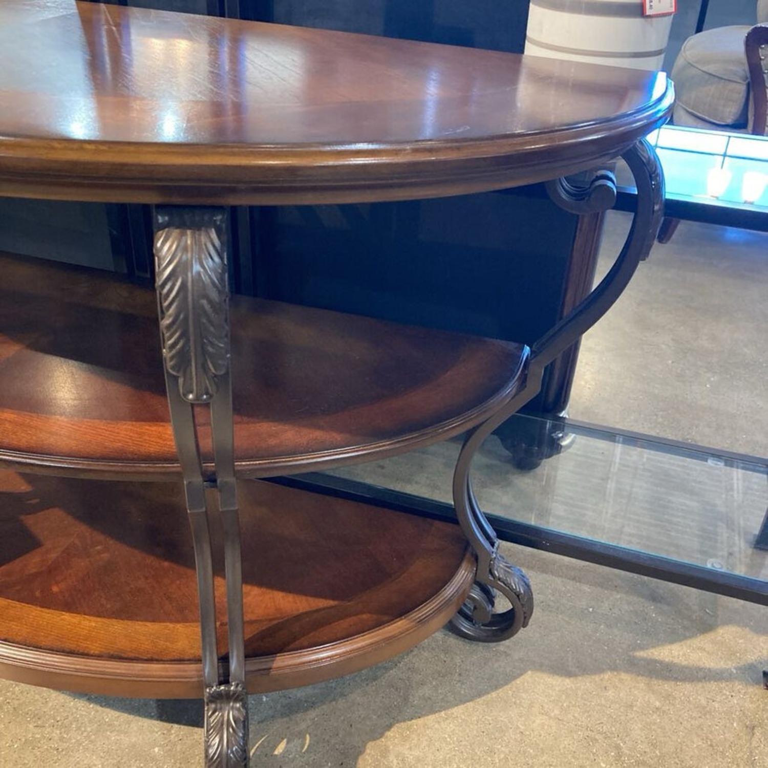 Macy's May Transitional Sofa Table  - image-4