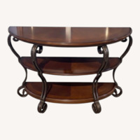 Macy's May Transitional Sofa Table 