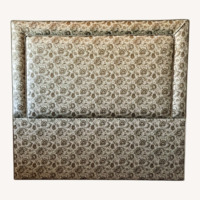 Fellouss And Company Light Brown Fabric Headboard