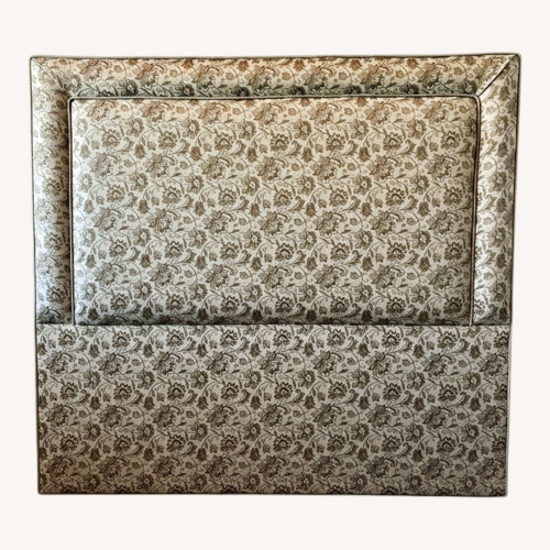 Used Fellouss And Company Light Brown Fabric Headboard for sale on AptDeco