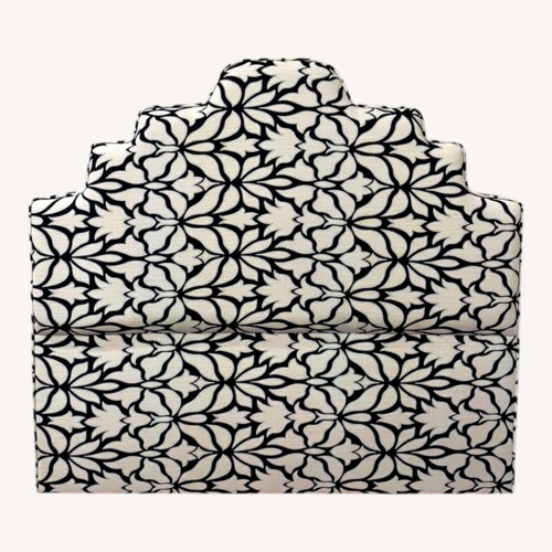 Used Fellouss And Company Blue Fabric Headboard for sale on AptDeco