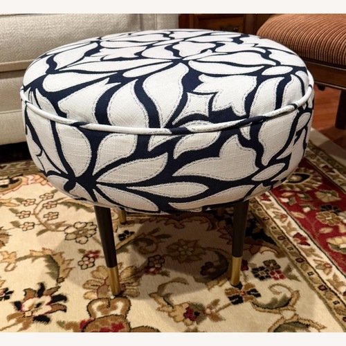 Used Fellouss And Company Blue Stool for sale on AptDeco