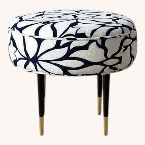 Used Fellouss And Company Blue Stool for sale on AptDeco