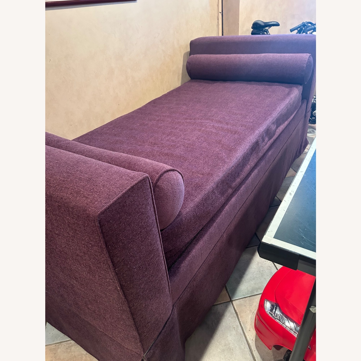 Ballard Designs Purple Daybed - image-1