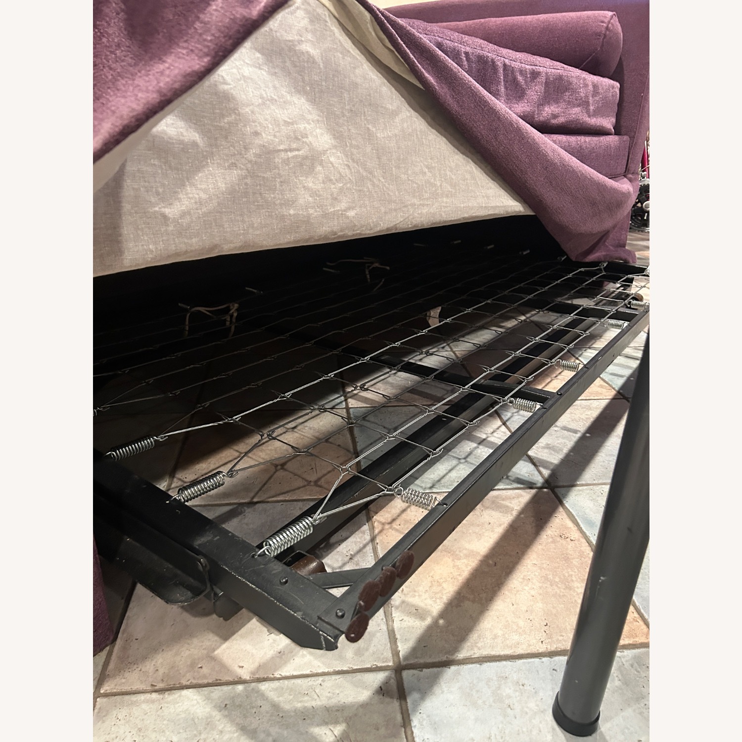 Ballard Designs Purple Daybed - image-5