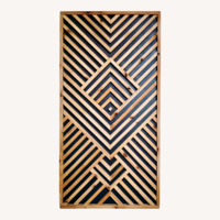 Reclaimed Fireplace Mantel Wood Art