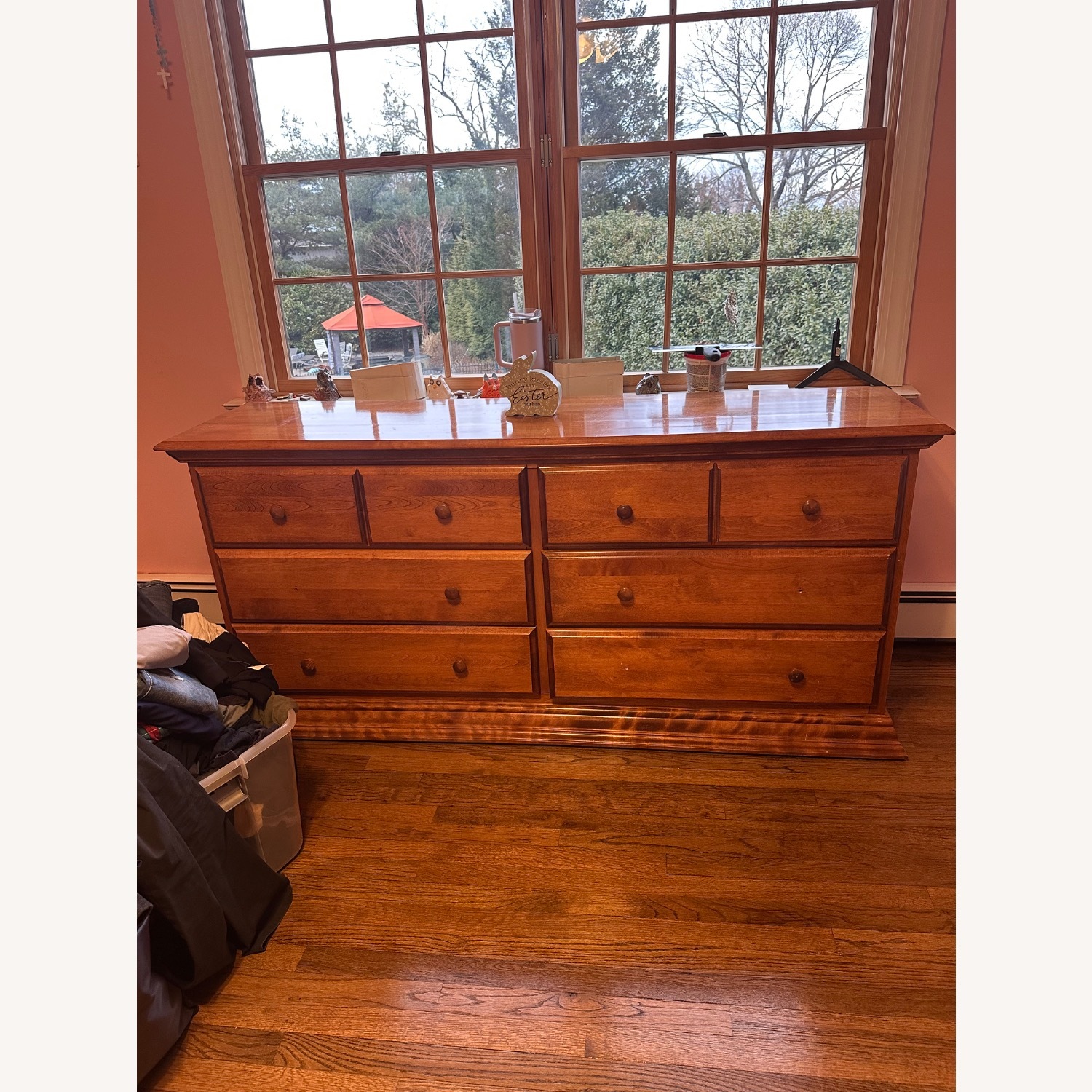 Bellini Furniture Light Brown Wood Dresser - image-4