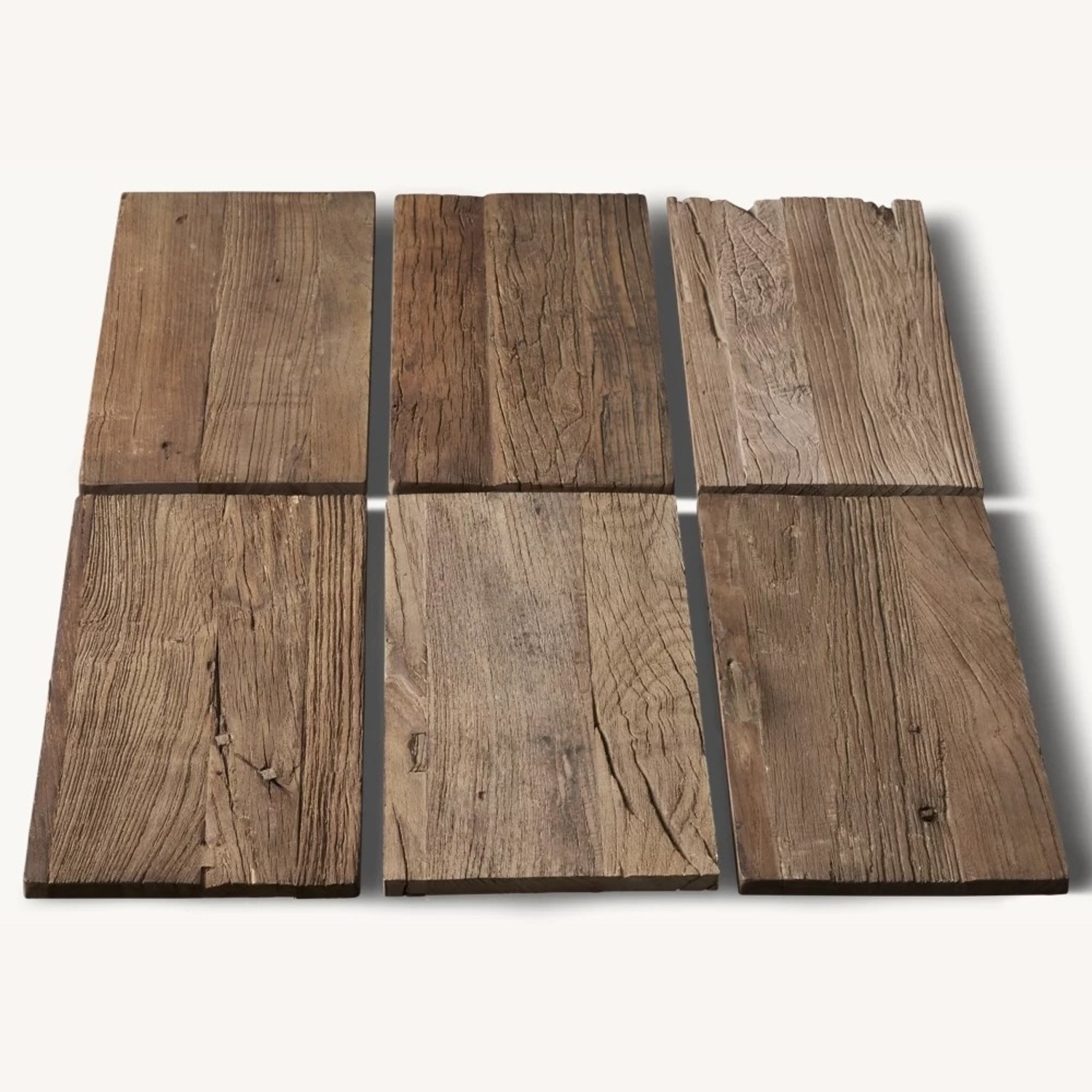 Restoration Hardware Flatiron Dark Brown Wood Dining Table - image-2