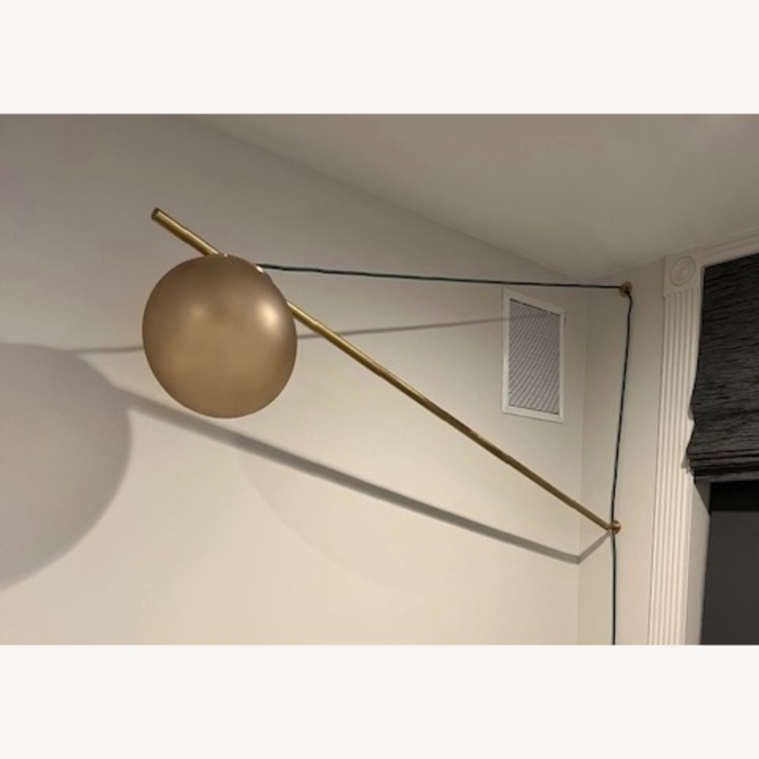 Large Brass ISO Sconce Light - image-7