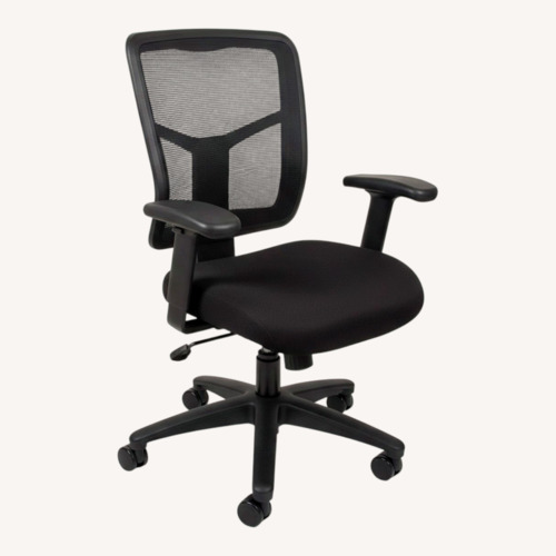Used Black Fabric Office Chair for sale on AptDeco