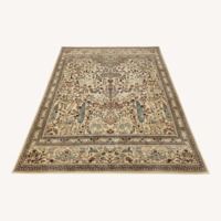 Vintage Handwoven Persian Tabriz Rug 11' x 15'