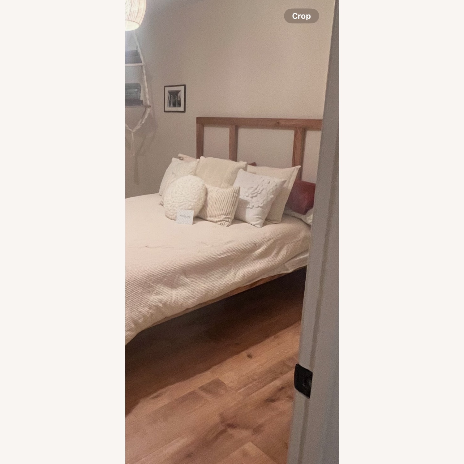 Urban Outfitters Custom Natural Wood Queen Bed - image-3