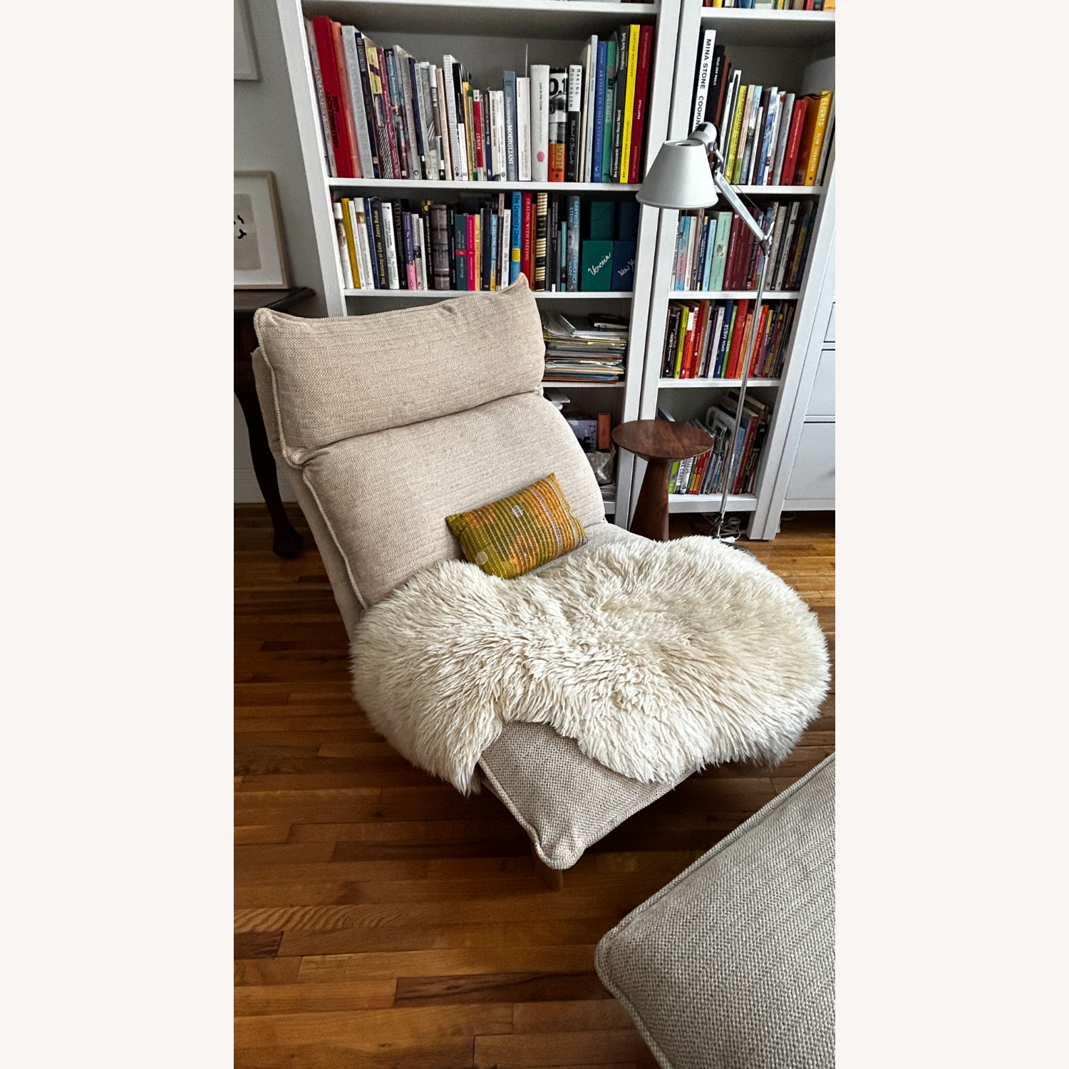 Muji Highback Recliner + Ottoman - image-9