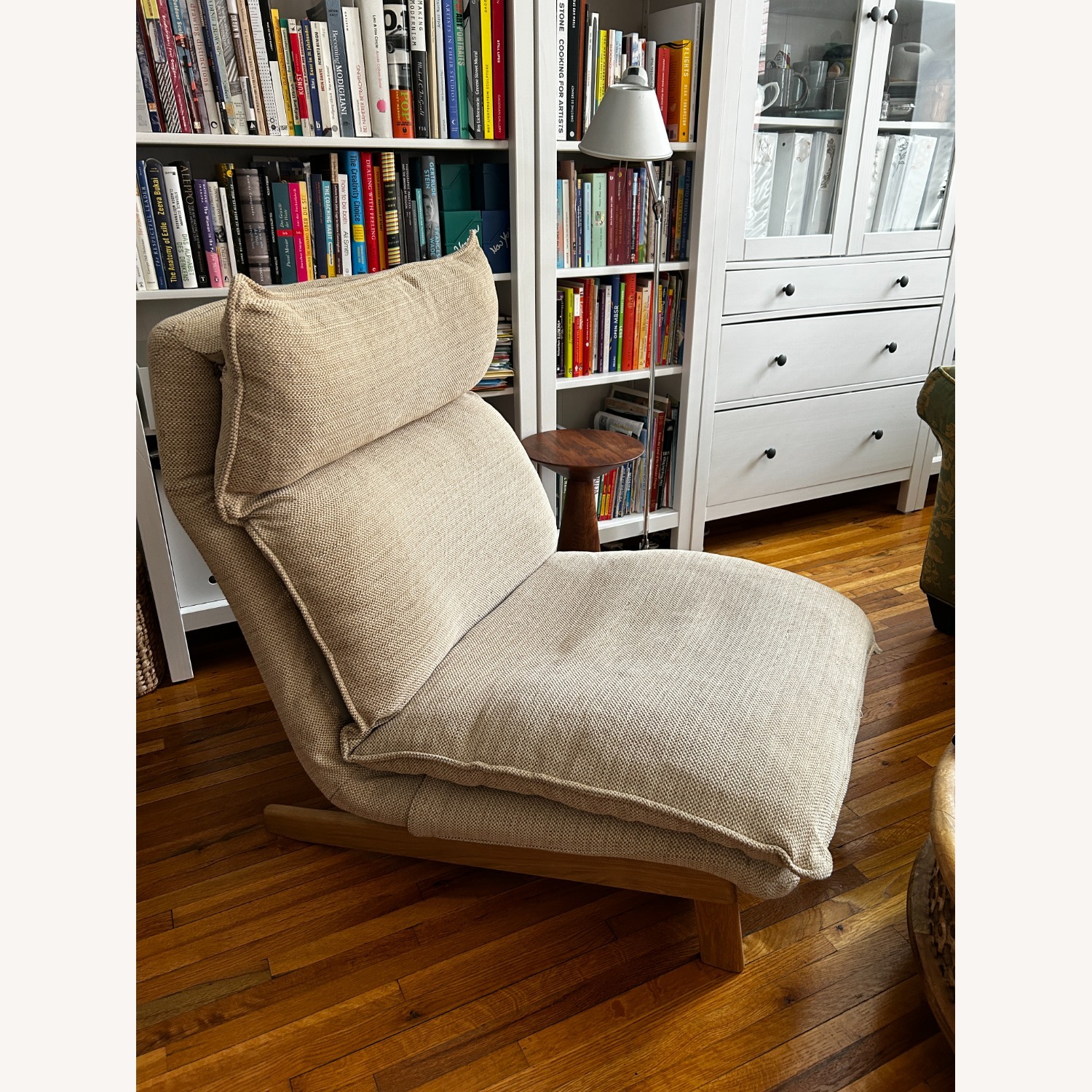 Muji Highback Recliner + Ottoman - image-2