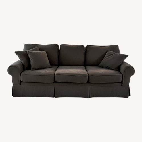 Used Bob's Discount Furniture Dark Gray 3+ Seater Sofa for sale on AptDeco