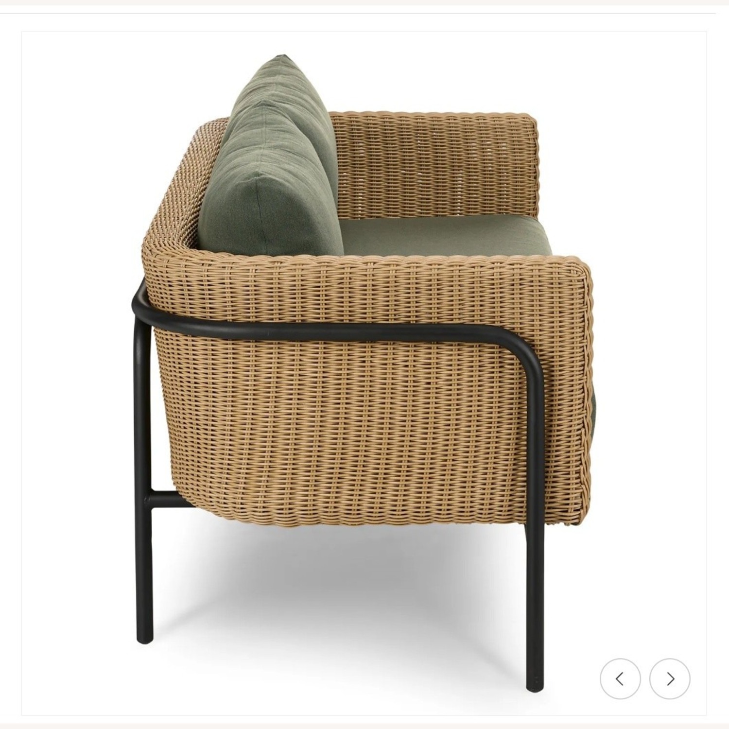 Article Aby 69.5" Outdoor Loveseat - Dravite Green - image-2