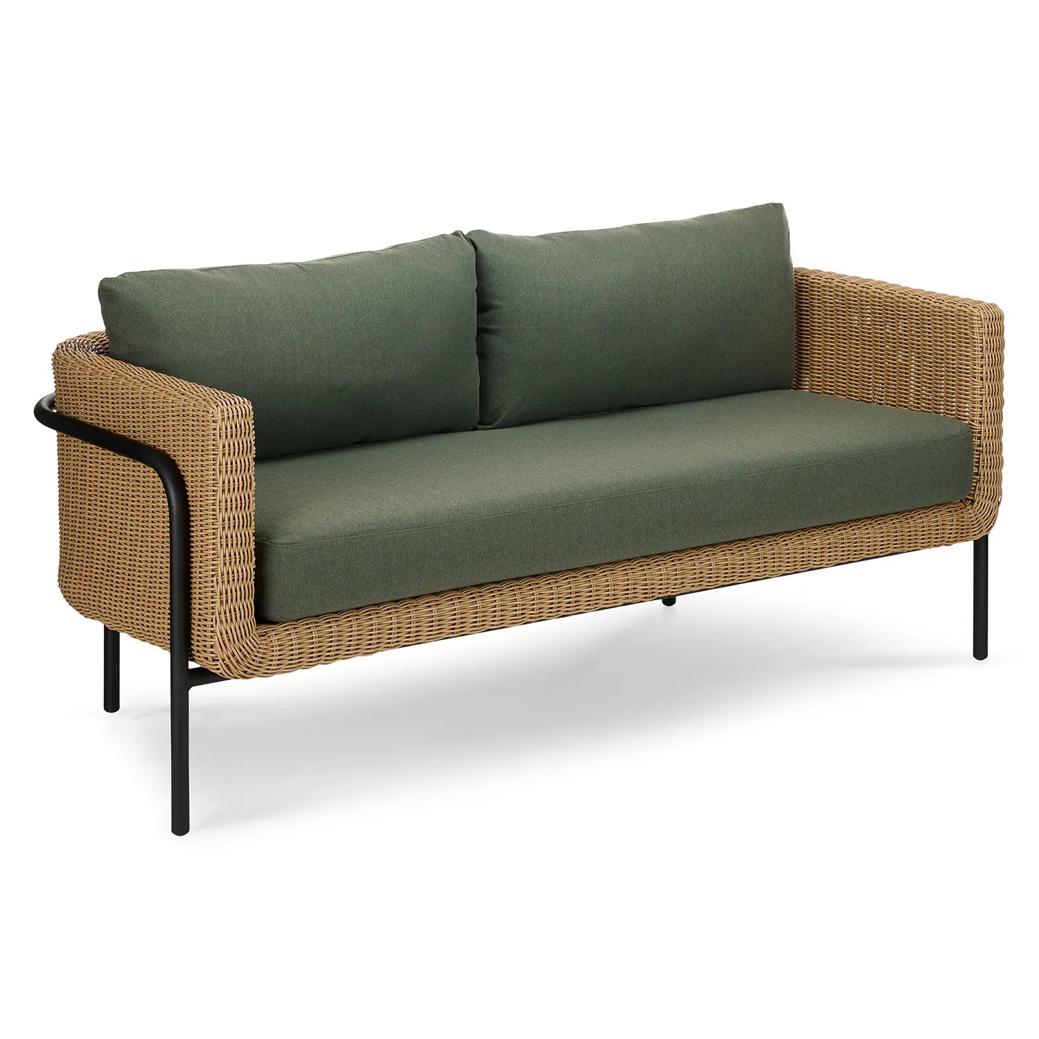Article Aby 69.5" Outdoor Loveseat - Dravite Green - image-6