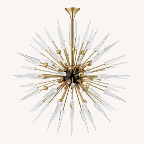 Used 48” Hudson Valley Sparta Chandelier  for sale on AptDeco