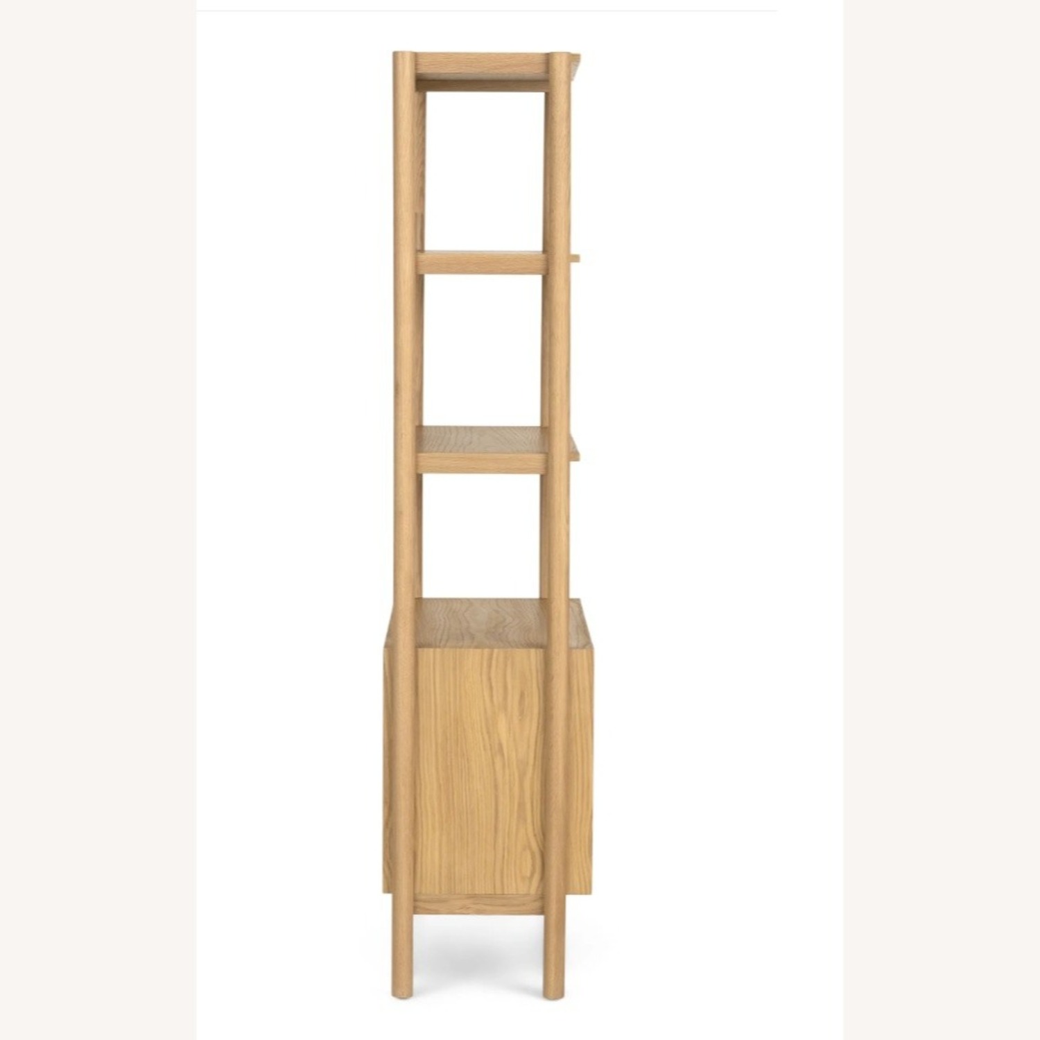 Article Merto 33" Shelving Unit with Storage - Natural Oak - image-3