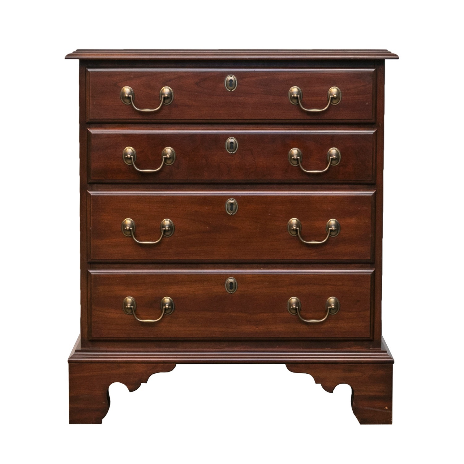 Harden Furniture Dark Brown Wood Nightstands - image-4