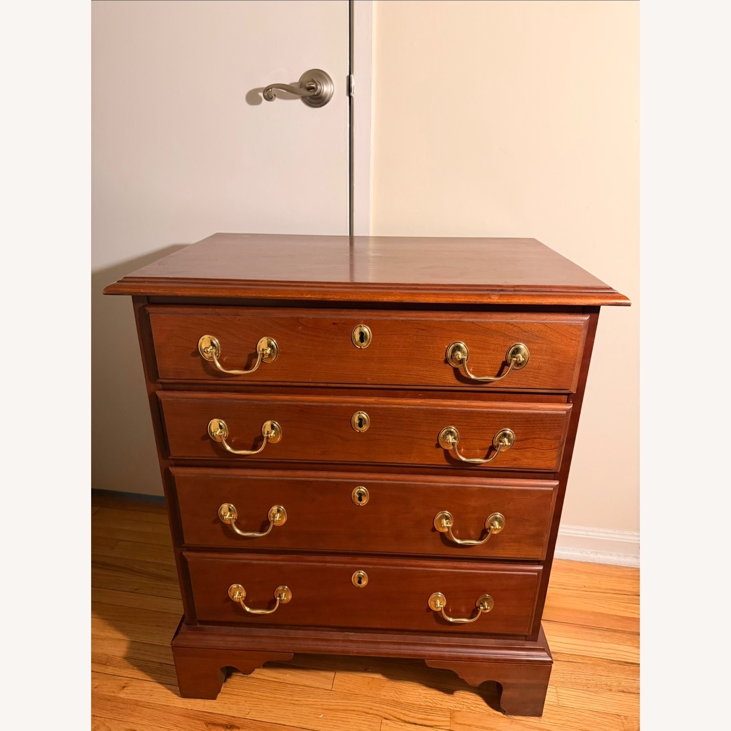 Harden Furniture Dark Brown Wood Nightstands - image-1