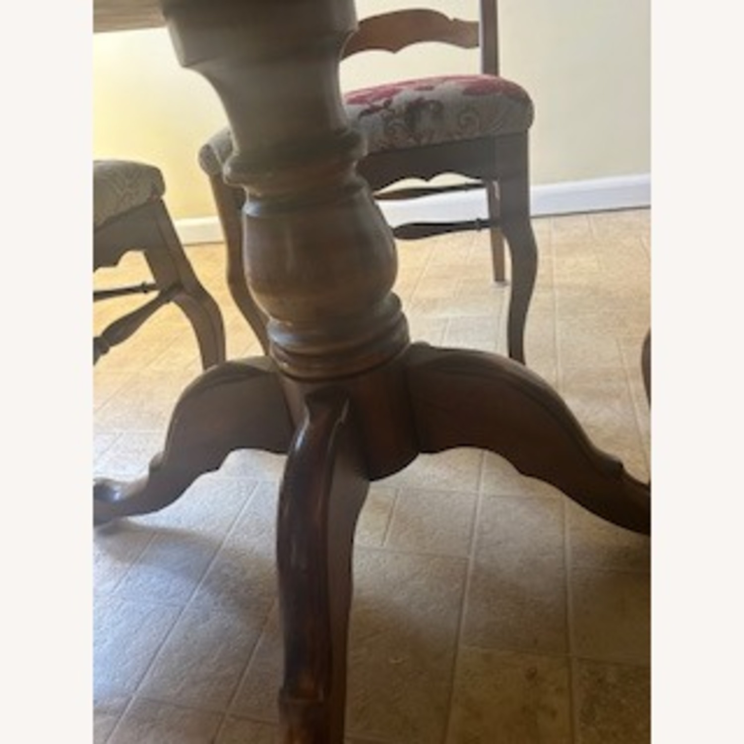 Kitchen Table 4 Upholstered Chairs  - image-3