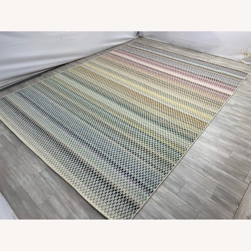 Used Dash and Albert Poppy Multi Handwoven Wool Rug for sale on AptDeco