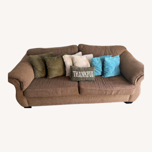 Used Brown Loveseat  for sale on AptDeco