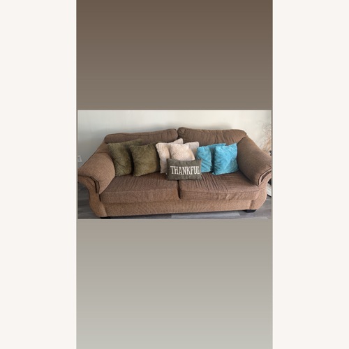 Used Brown Loveseat  for sale on AptDeco