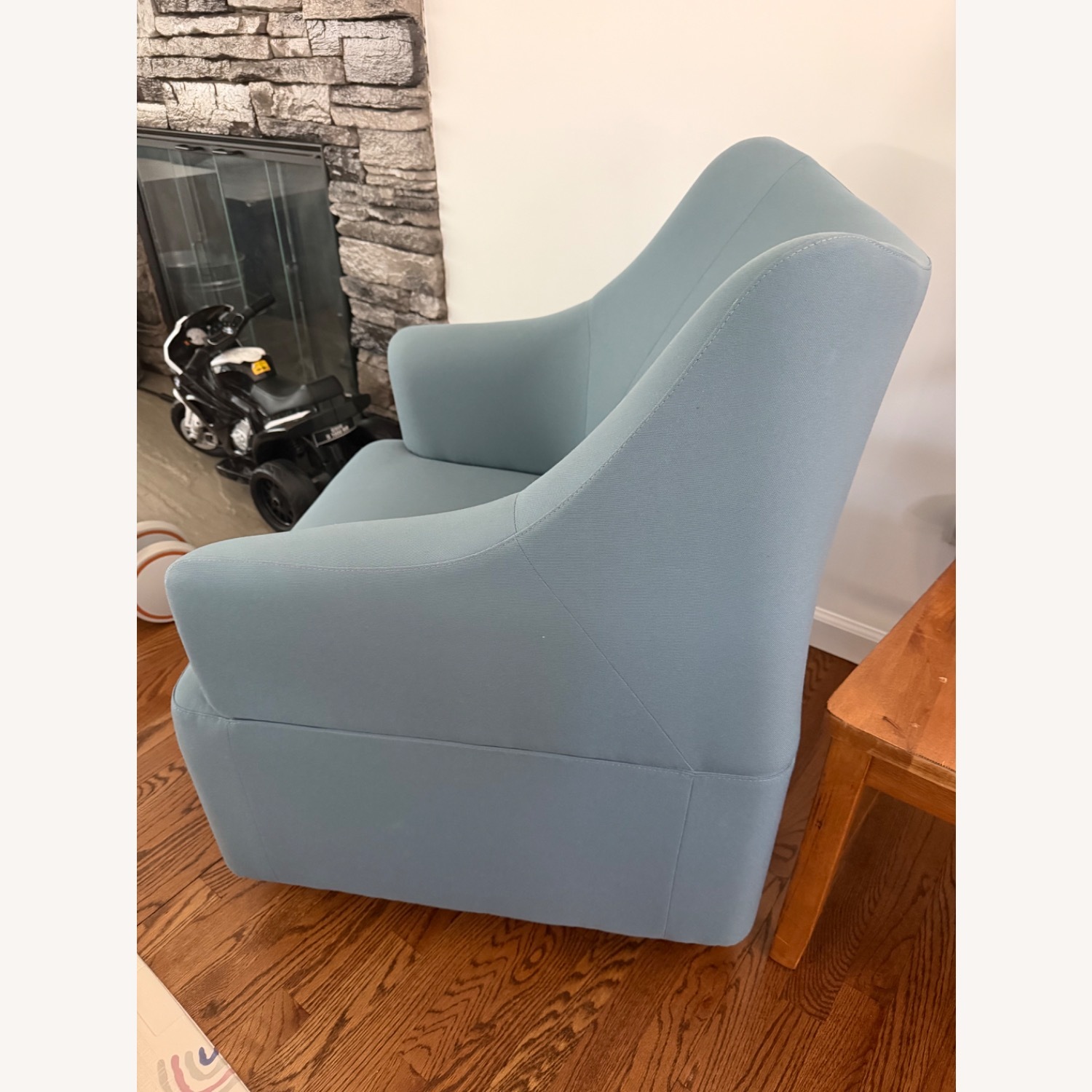 Herman Miller Blue Fabric Office Chairs - image-5