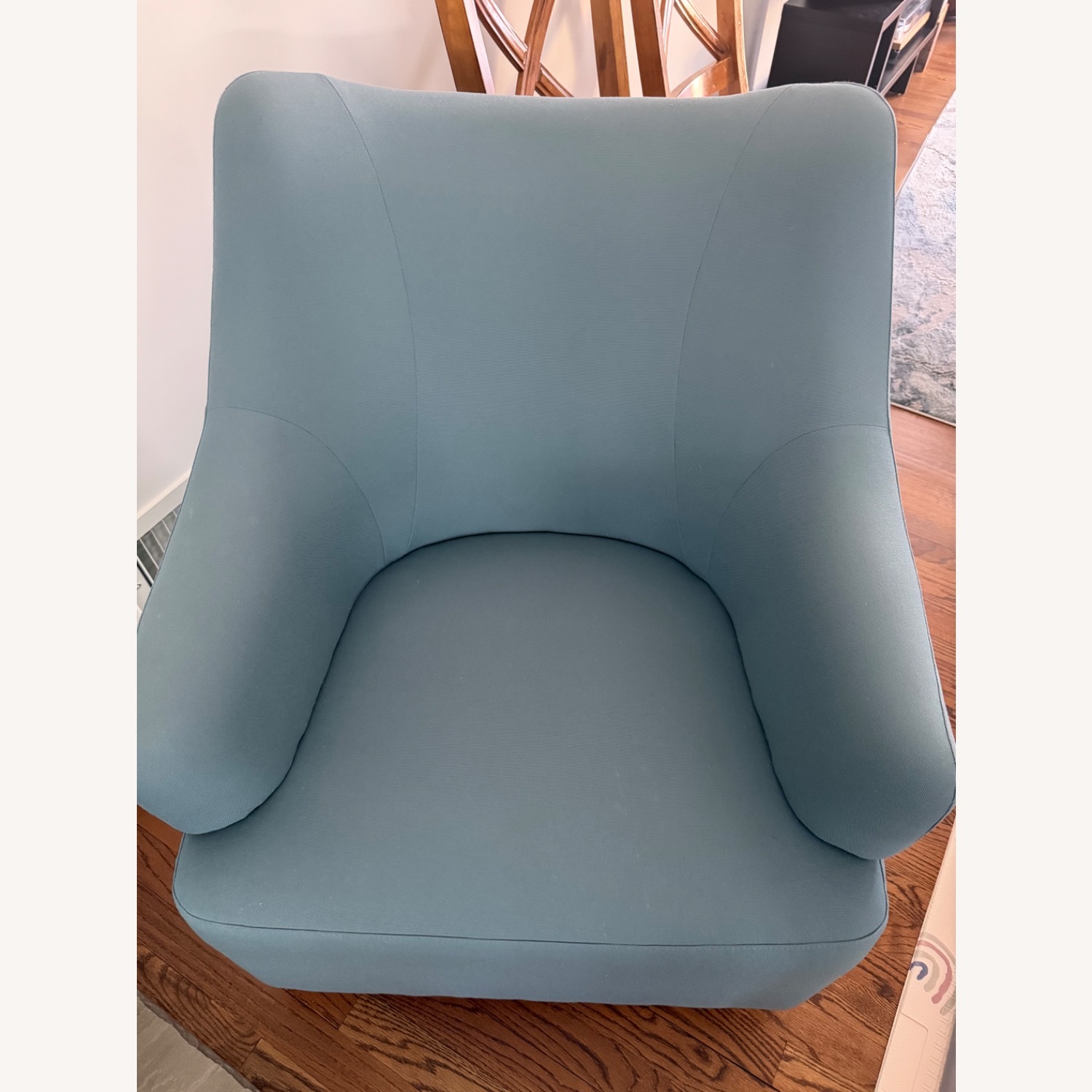 Herman Miller Blue Fabric Office Chairs - image-4