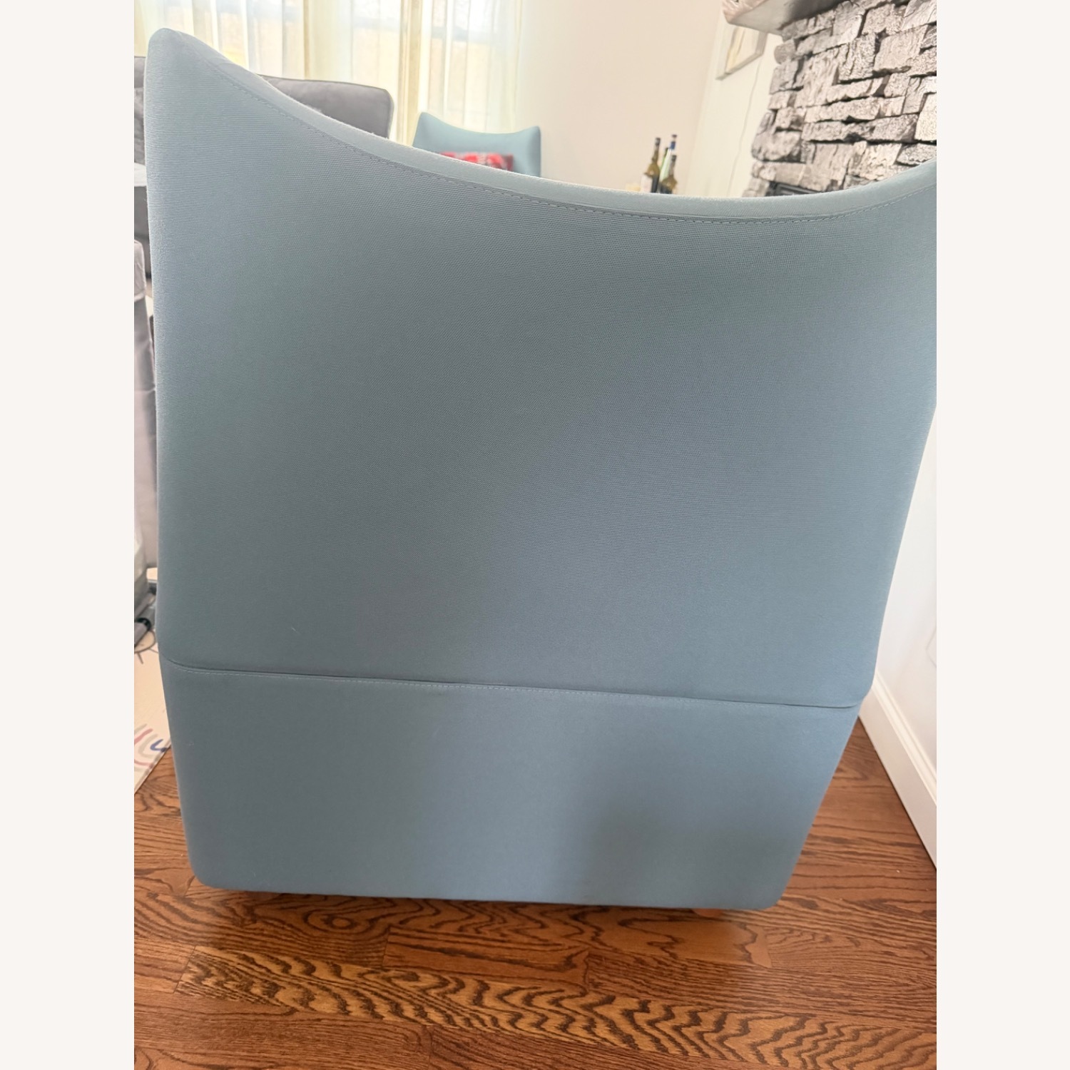 Herman Miller Blue Fabric Office Chairs - image-2