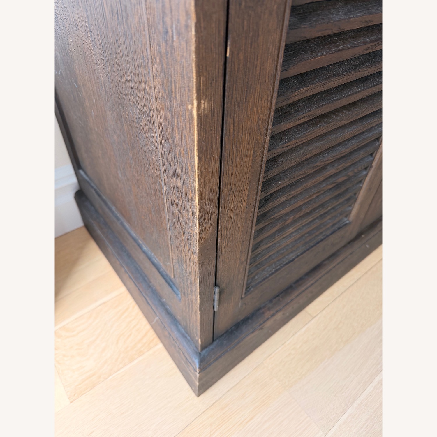 Restoration Hardware Shutter Double Door Armoire - image-3