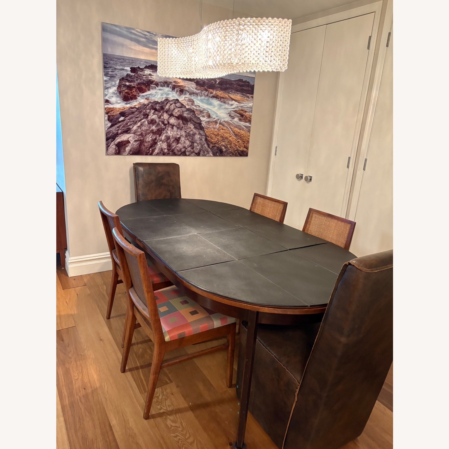 ABC Carpet and Home Dark Brown Dining Chair - image-5