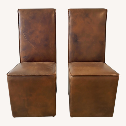 Used ABC Carpet and Home Dark Brown Dining Chair for sale on AptDeco