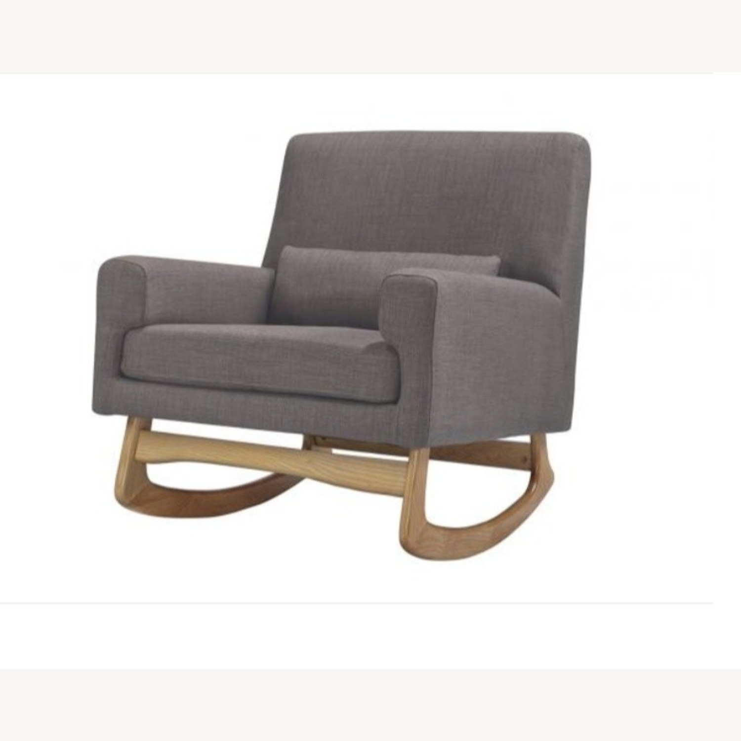 Babyletto Dark Gray Fabric Nursing Chair - image-2